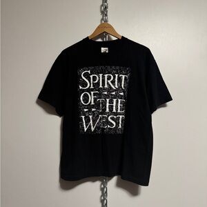 Vintage 1990s Spirit Of The West Band Shirt Size Large